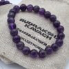 Amethyst Bracelet Amethyst Bracelet Rudrakshakavach By Snazzyworks